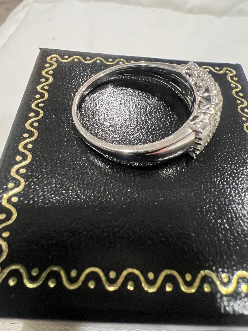 White 14K Gold - 1.02 ctw diamond ring - Picture 2 of 9